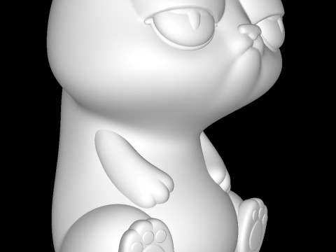 JewelCat 3D 打印模型