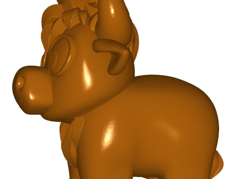 Highlandcow 3D Baskı Modeli