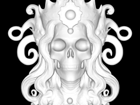 Queen of death 3D Print Model