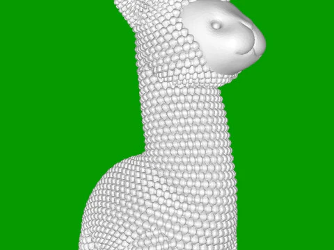 Alpaca 3D Print Model