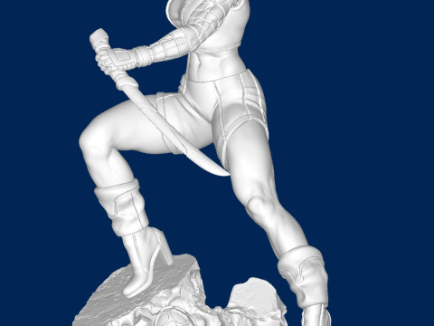 Nebula Guardians of the galaxy Modello di stampa 3D