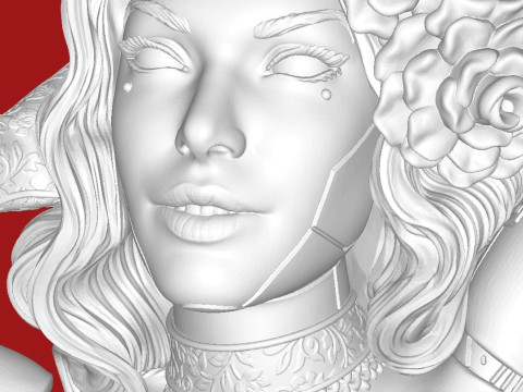 Torrida Minis - Shelley Model do druku 3D