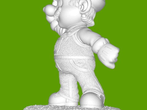 Super Mario 3D Print Model