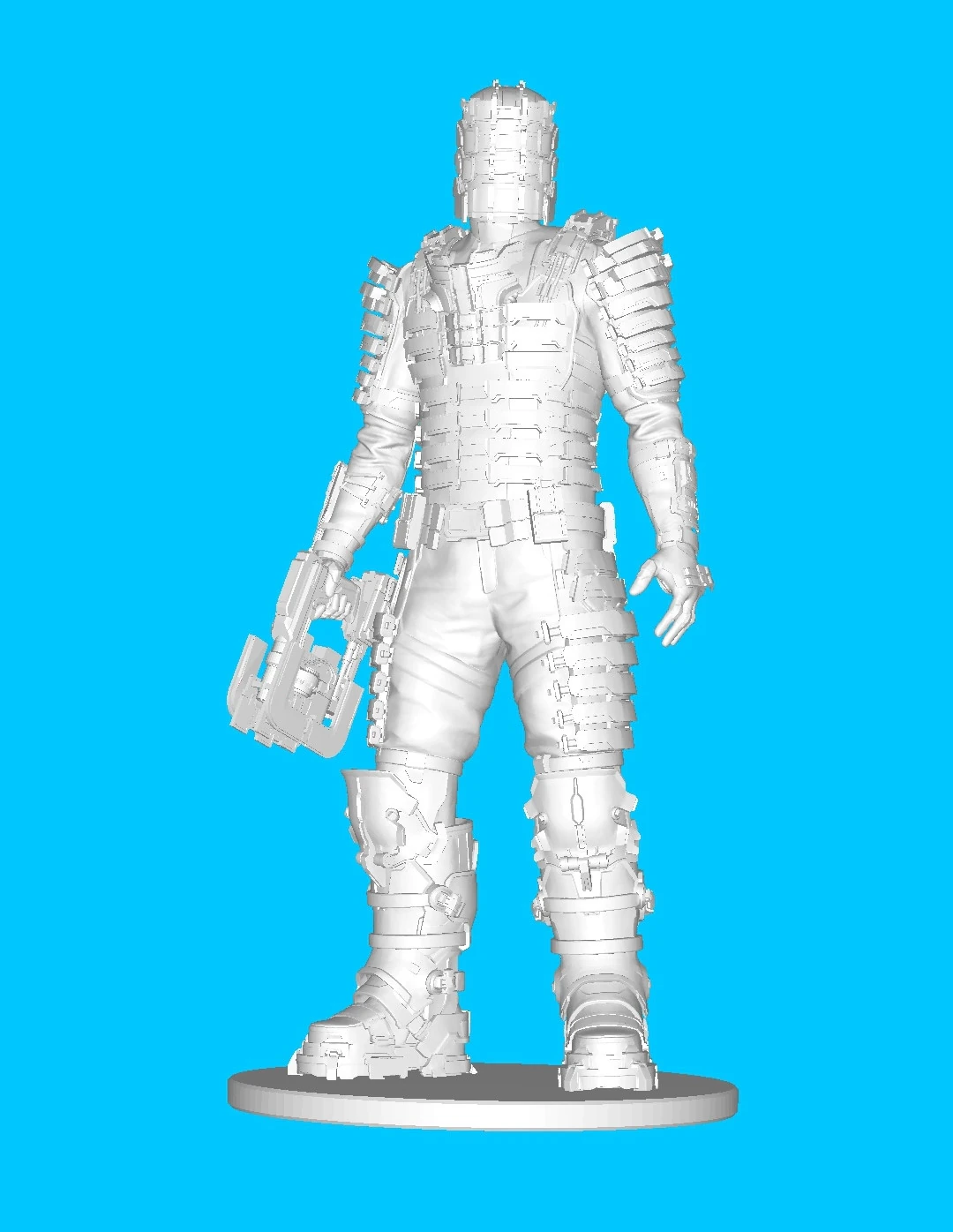 Isaac-clarke-dead-space 3D Print Model .c4d .max .obj .3ds .fbx .stl .blend 