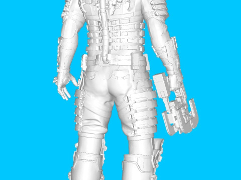 Isaac-clarke-dead-space Modelo de Impressão 3D