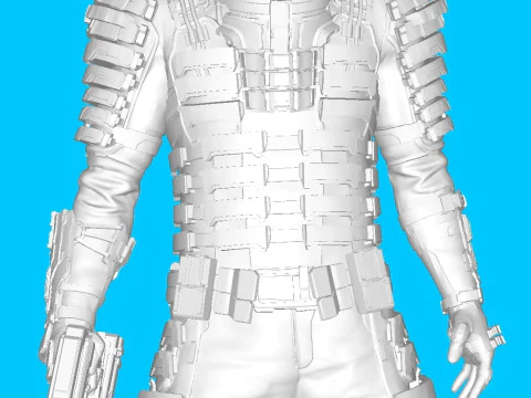 Isaac-clarke-dead-space 3D Print Model