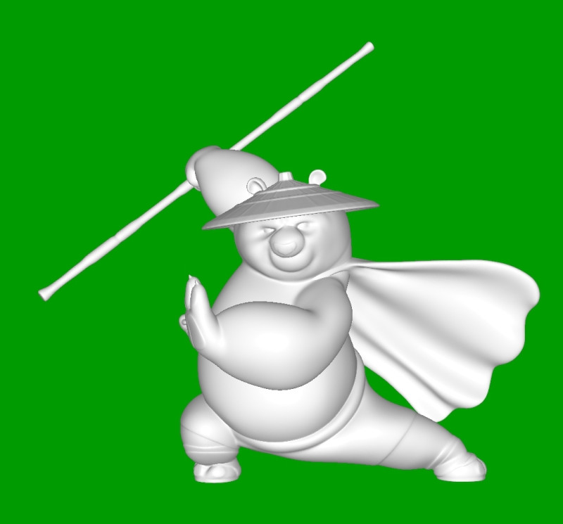 Kung-fu-panda-po-yugeshsandhi 3D 打印模型 .c4d .max .obj .3ds .fbx .stl .blend 