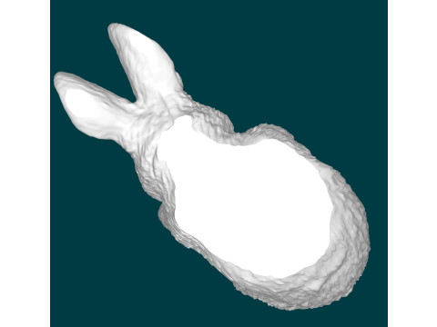 Bunny Wine Bottle Holder 3D Print Model
