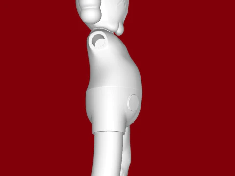 KAWS FLAYED OPEN COMPANION 3D Print Model