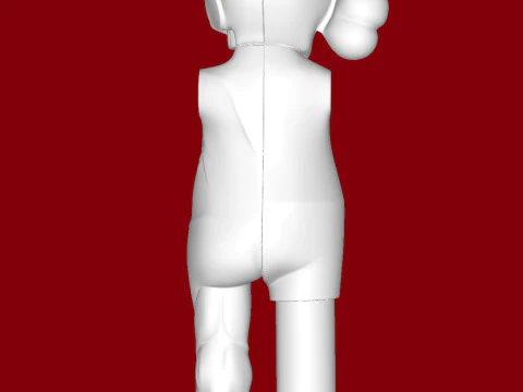 KAWS FLAYED OPEN COMPANION 3D Print Model