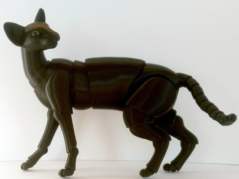 Oriental-cat-bjd 3D 프린트 모델