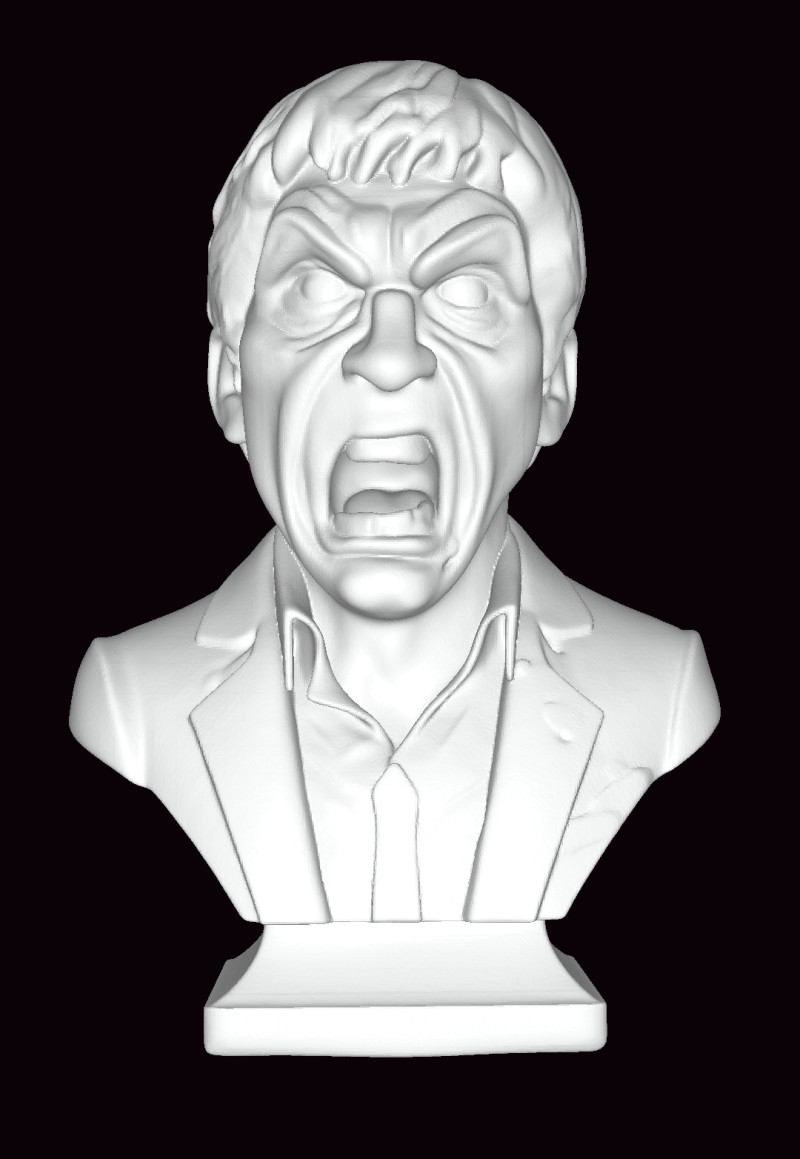 Tony Montana 3D Принт Модель .c4d .max .obj .3ds .fbx .stl .blend 