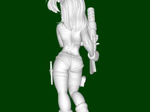 Bulma Sexy 3D-printmodel