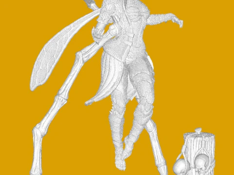 D-Vorah Mortal Kombat 3D Принт Модель