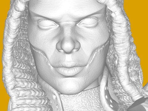 D-Vorah Mortal Kombat 3Dプリントモデル