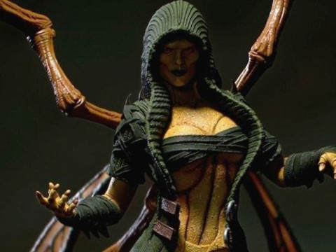 D-Vorah Mortal Kombat 3Dプリントモデル