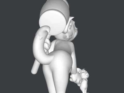 Tom and Jerry 3D Print Model