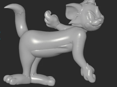 Tom and Jerry 3D Print Model
