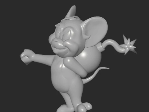 Tom and Jerry 3D Print Model