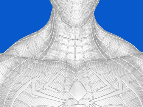 Spiderman 3D-Druckmodell