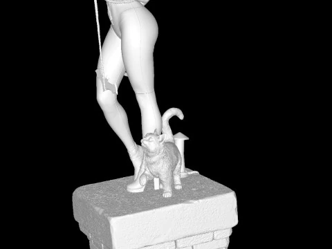 Catwoman 3D Print Model