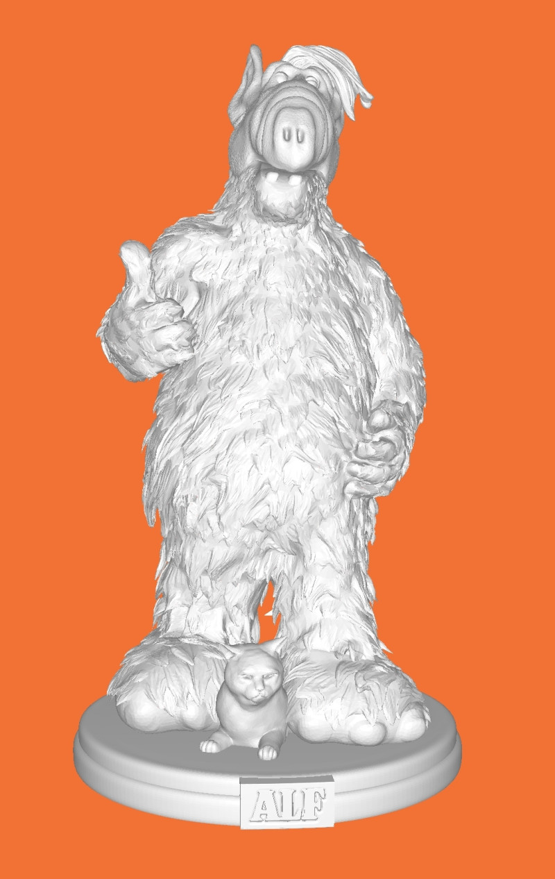 Alf Modèles 3D en vedette .c4d .max .obj .3ds .fbx .stl .blend 