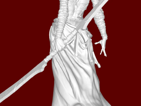 Lone Hero - Cirxe the Enchantress 3D Print Model