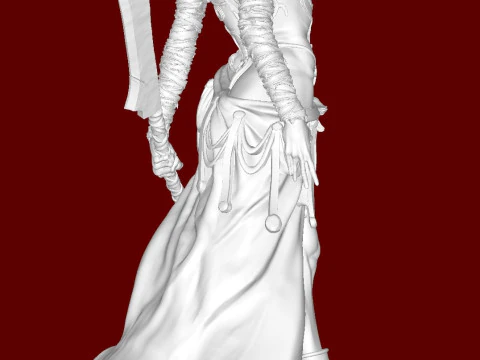 Lone Hero - Cirxe the Enchantress 3D Print Model
