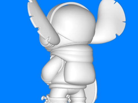 Urban Stitch Skate boarding 3D Print Model