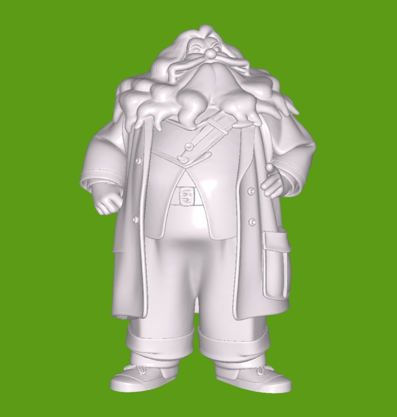 Hagrit Harry Potter 3D प्रिंट मॉडल .c4d .max .obj .3ds .fbx .stl .blend 