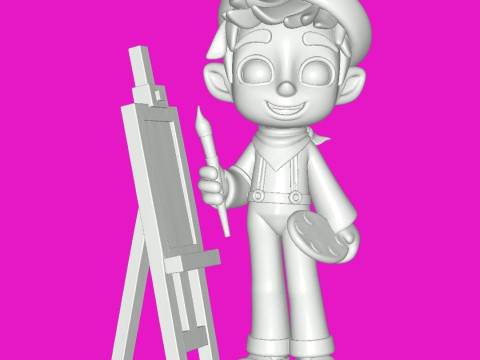 Painter 3D Druckmodell