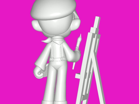 Painter 3D Druckmodell