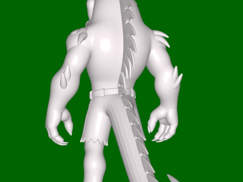 Crocodile 3D प्रिंट मॉडल