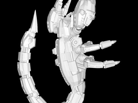 Schorpioen 3D printmodel