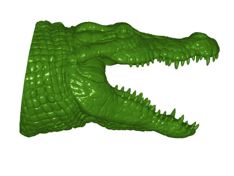 Kroko-Flaschenst&auml;nder 3D Druckmodell