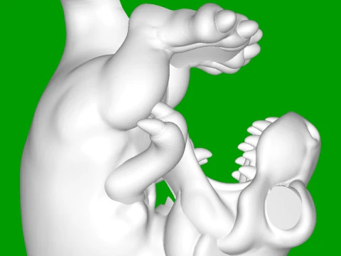 Bottle Holder 3D Print Model