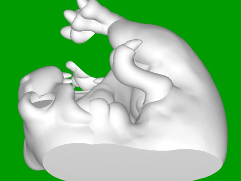 Portabottiglie Modello di stampa 3D