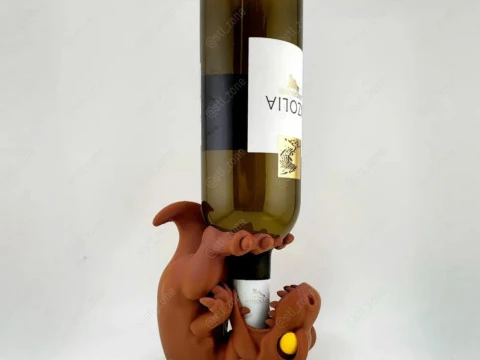 Bottle Holder 3D Print Model