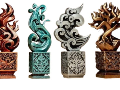 Elements of decor 3D Print Model