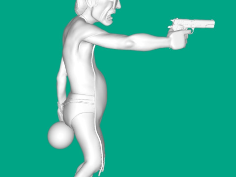 Liberando o mal Modelo de Impressão 3D