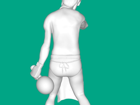 Liberando o mal Modelo de Impressão 3D