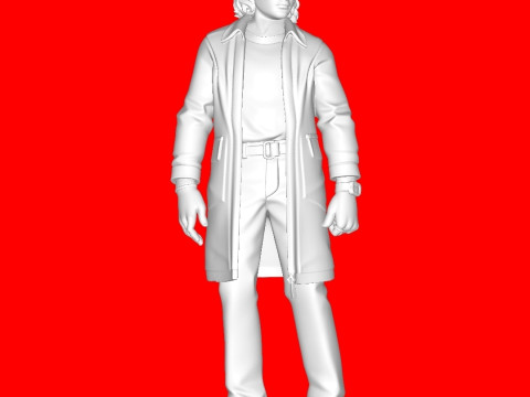 Bardzo dziwne rzeczy, Dustin Model do druku 3D