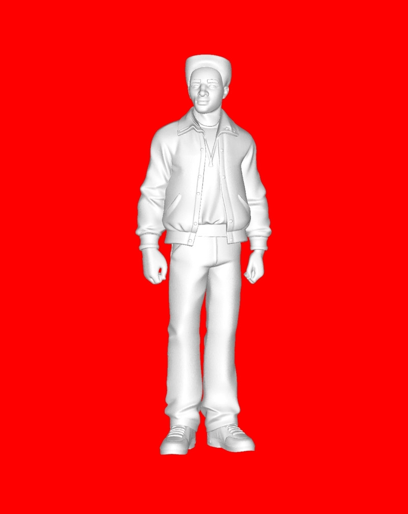 Very strange things Lucas 3D Print Model .c4d .max .obj .3ds .fbx .stl .blend