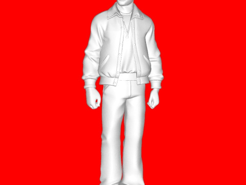 Bardzo dziwne rzeczy, Lucas Model do druku 3D