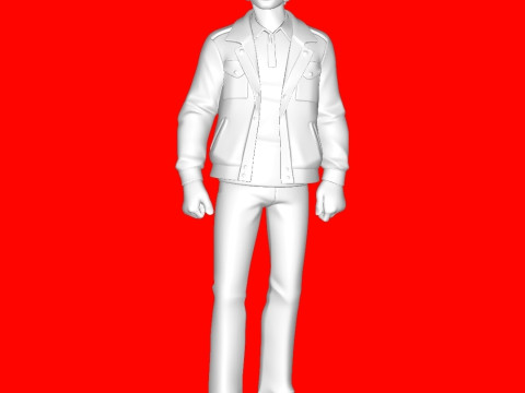 Bardzo dziwne rzeczy, Mike Model do druku 3D