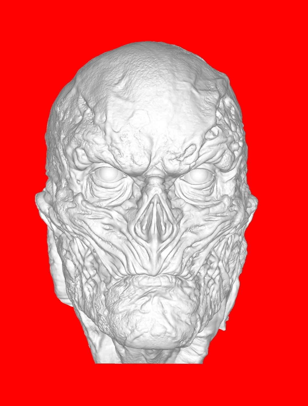 Vecna very strange things 3D Print Model .c4d .max .obj .3ds .fbx .stl .blend 