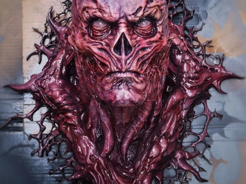 Vecna very strange things 3D Print Model