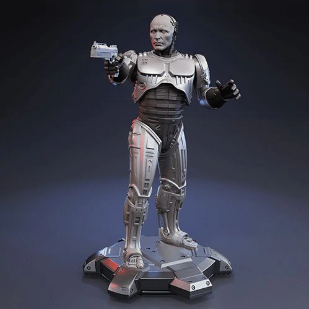 RoboCop 1987 3D Print Model .c4d .max .obj .3ds .fbx .stl .blend 