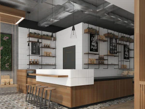 caffetteria Modello 3D