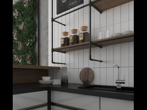 coffee house cafe 3D मॉडल